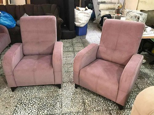 نمونه تعویض اسفنج مبل